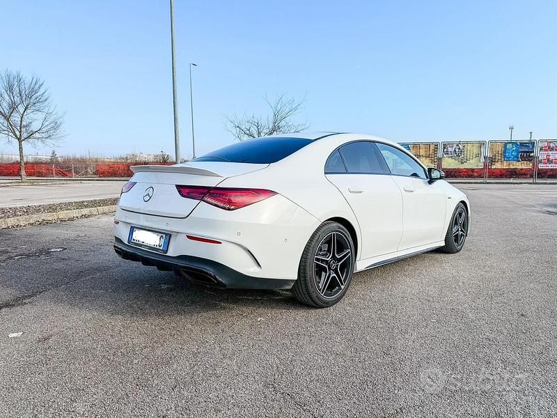 Usata Mercedes CLA200 Edition 150 CV (110 kW) 2021 Bianco Berlina