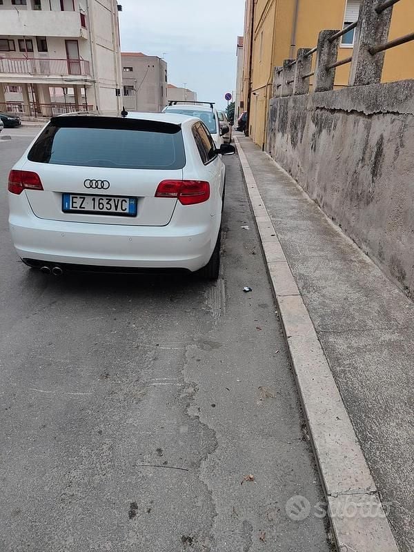 Usata Audi A3 S-Line 2011 Bianco Utilitaria