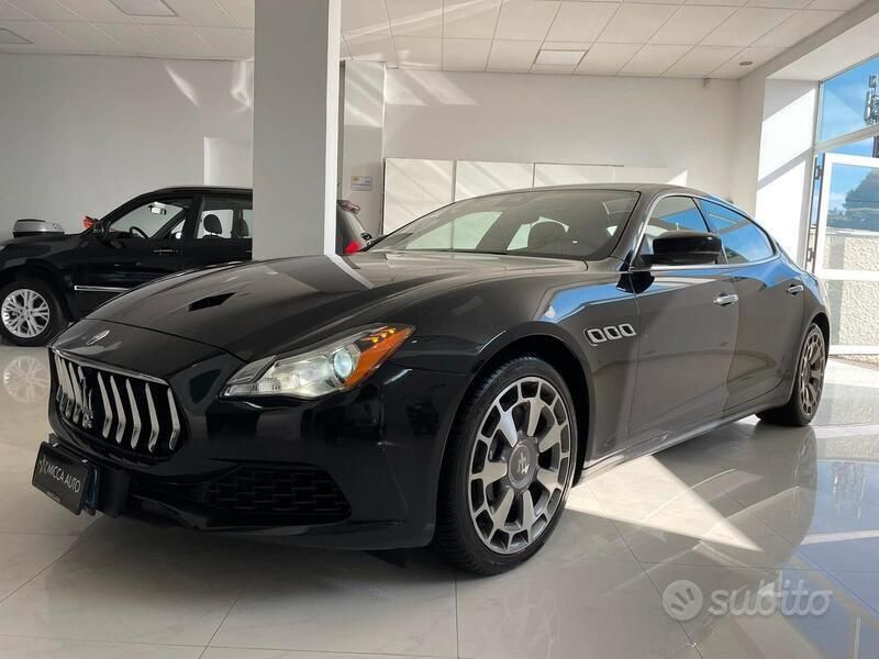 Nero Usata 2016 Maserati Quattroporte Tre volumi | 33.900 € (Cara) - Immagine 1/4