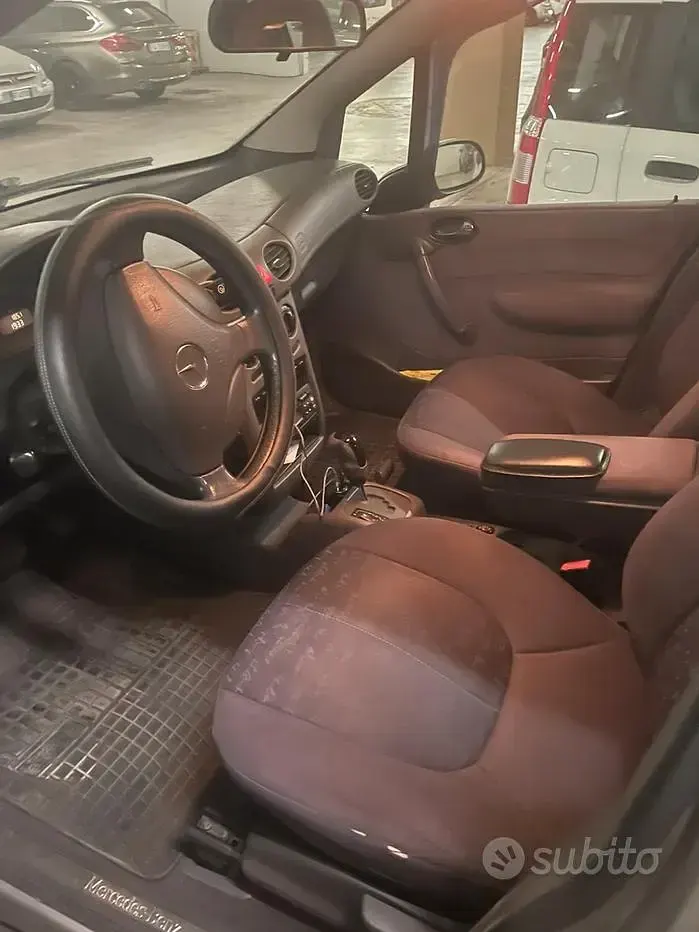 Usata Mercedes A170 95 CV (69 kW) 2002 Grigio Utilitaria