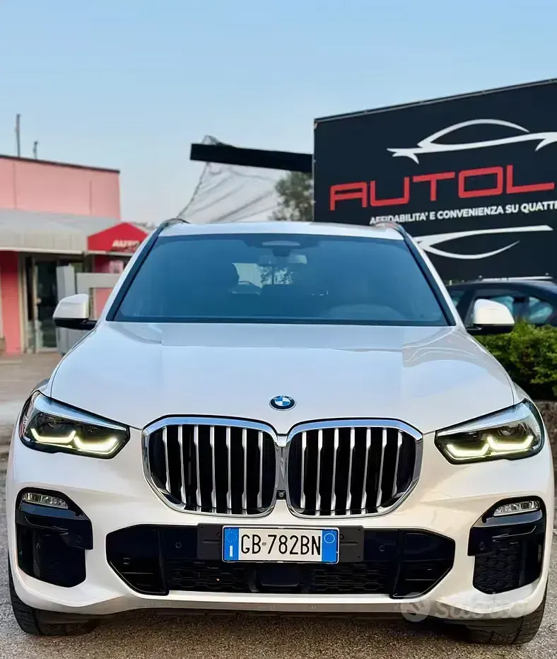 Usata BMW X5 M Sport 265 CV (194 kW) 2020 Bianco SUV