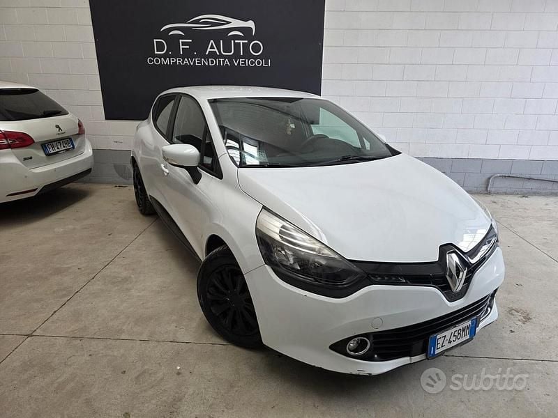 Usata Renault Clio IV 75 CV (55 kW) 2015 Bianco Berlina