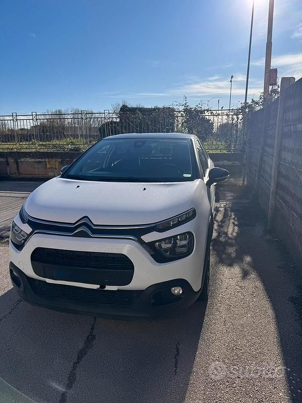 Usata Citroën C3 PureTech 83 CV (61 kW) 2022 Bianco Berlina