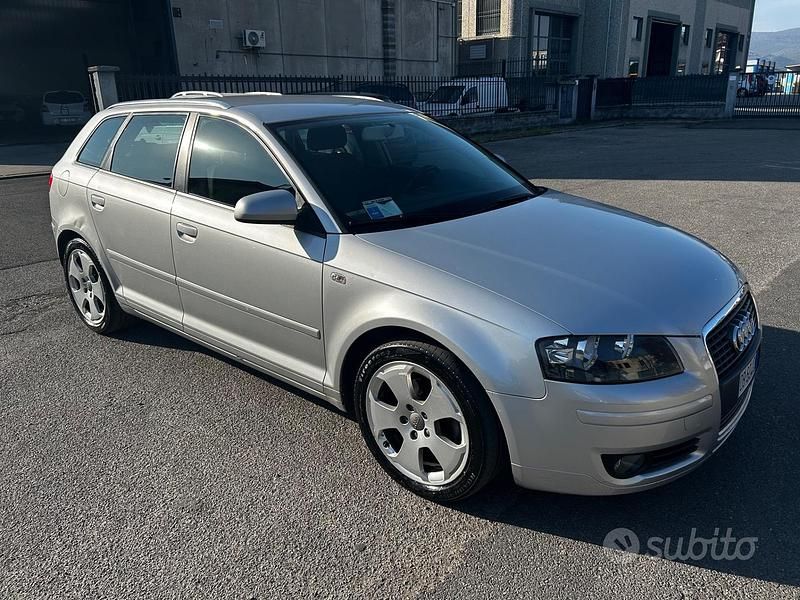 Usata Audi A3 140 CV (102 kW) 2006 Grigio Utilitaria