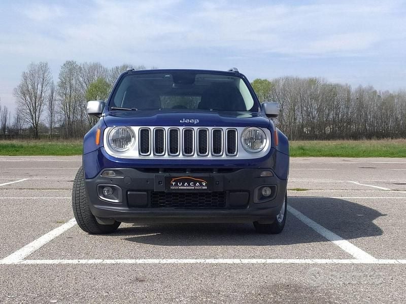 Usata Jeep Renegade Limited 120 CV (88 kW) 2017 Blu SUV