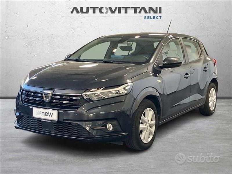 Grigio scuro Usata 2023 Dacia Sandero Comfort Tre volumi | 11.650 € (Ottimo prezzo) - Immagine 1/4