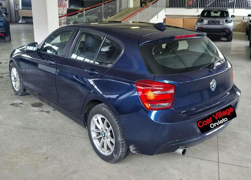 Usata BMW 116 116 CV (85 kW) 2014 Blu/azzurro Utilitaria