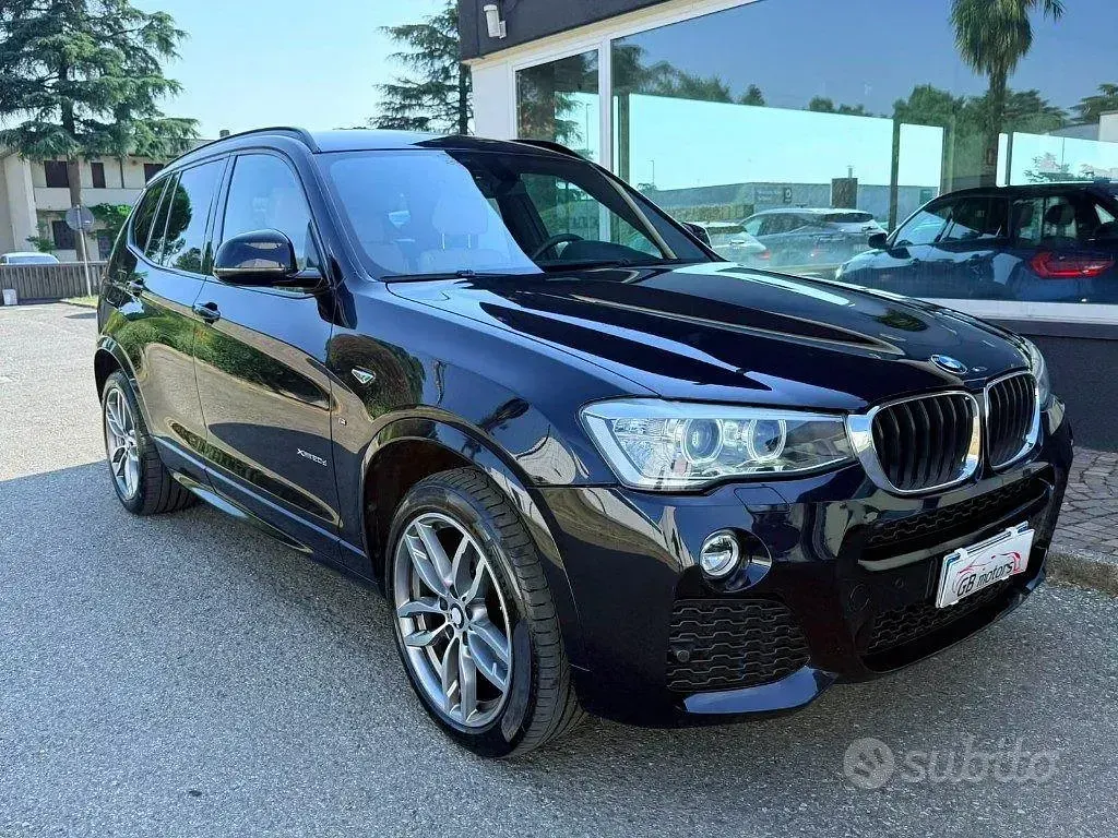 Usata BMW X3 M Sport 190 CV (139 kW) 2017 Nero SUV