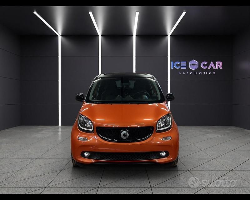 Usata Smart ForFour Prime 90 CV (66 kW) 2017 Giallo Utilitaria