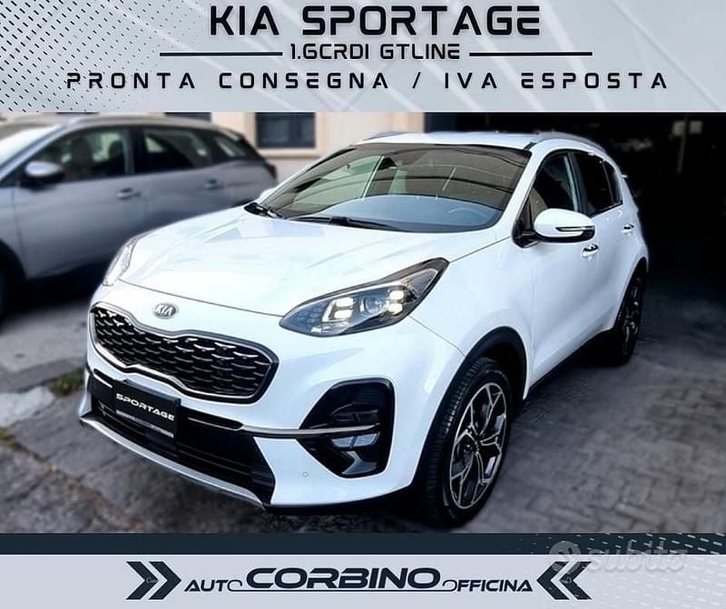 Bianco Usata 2021 Kia Sportage GT-Line SUV | 19.999 € (Buon prezzo) - Immagine 1/4