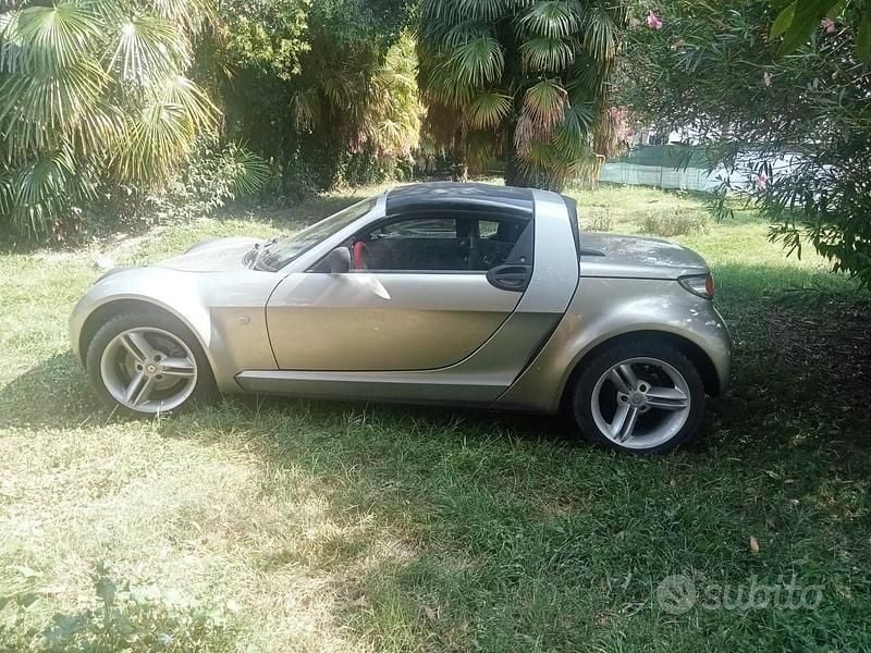 Usata Smart Roadster 82 CV (60 kW) 2003 Grigio Cabrio