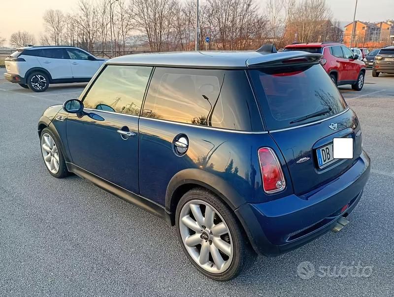 Usata Mini Cooper S 170 CV (125 kW) 2006 Blu/azzurro Utilitaria