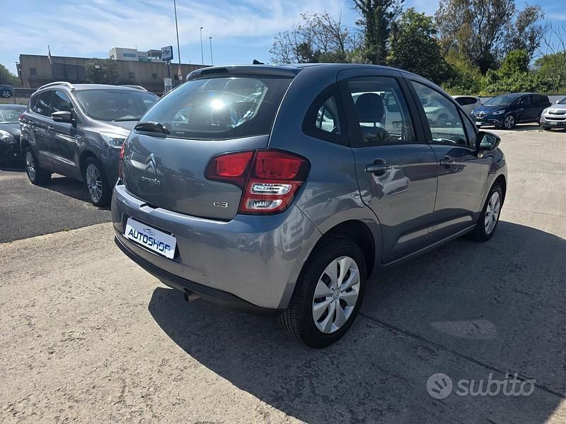 Usata Citroën C3 Attraction 60 CV (44 kW) 2012 Grigio Berlina