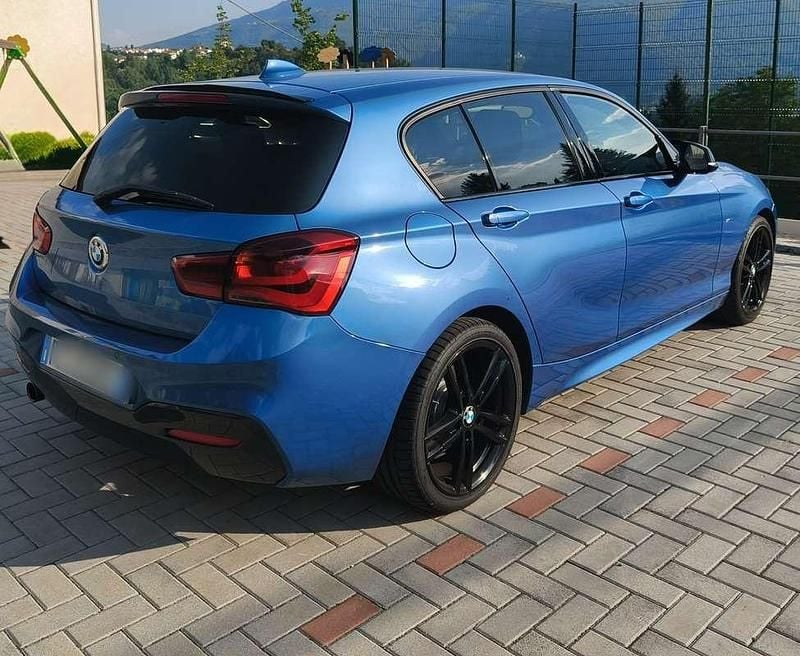 Usata BMW 118 M Sport 150 CV (110 kW) 2018 Blu Utilitaria
