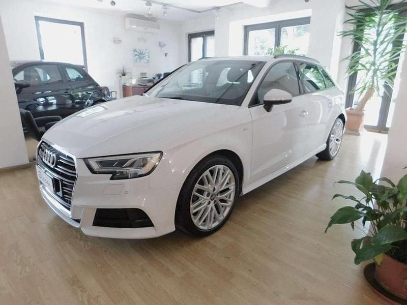 Usata Audi A3 Admired 116 CV (85 kW) 2018 Bianco Berlina