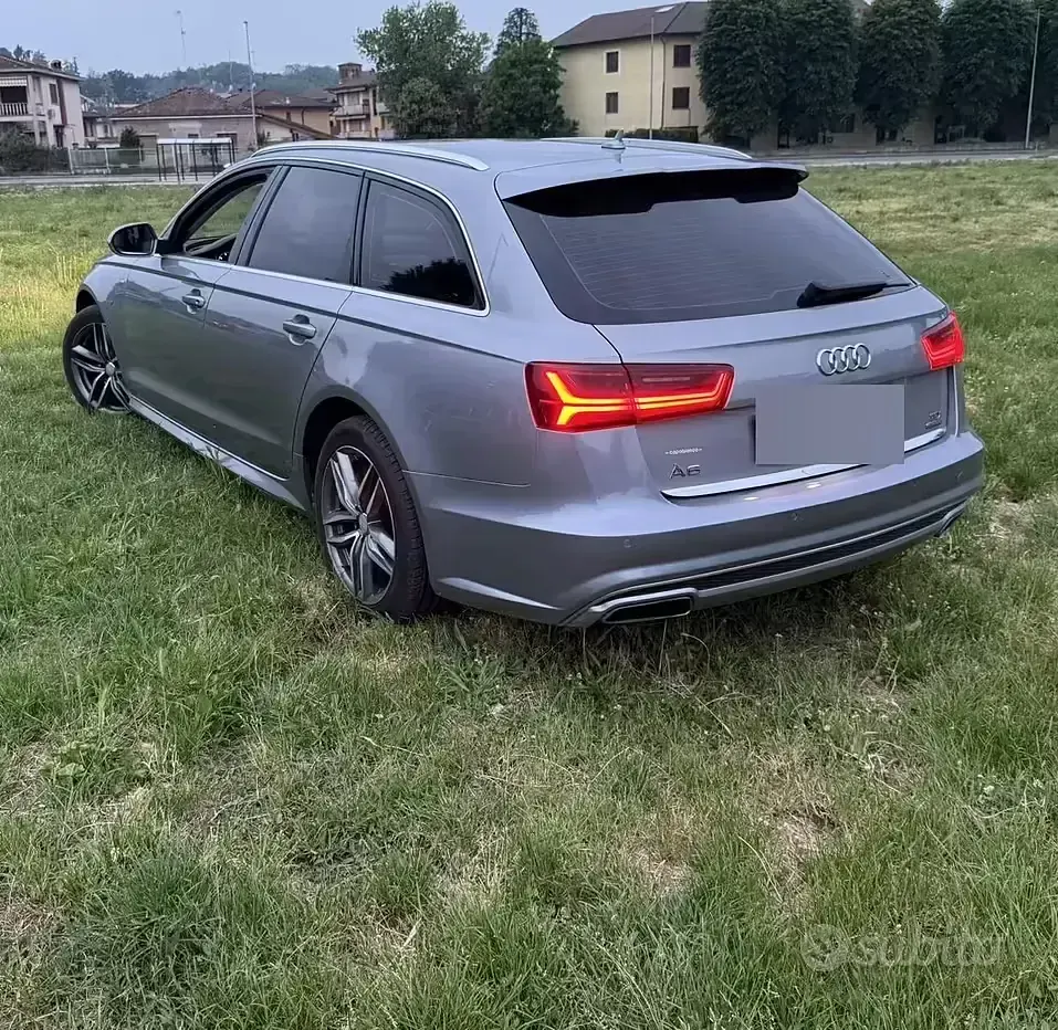 Usata Audi A6 S-Line 218 CV (160 kW) 2015 Grigio Station wagon
