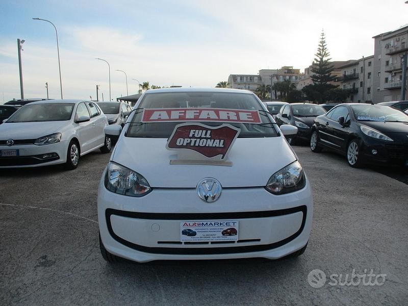 Usata VW up! 60 CV (44 kW) 2014 Bianco Utilitaria
