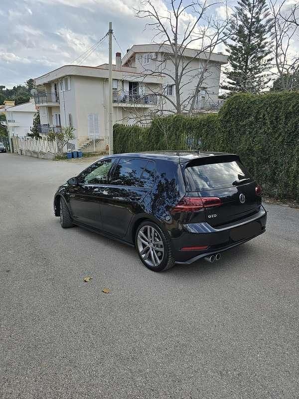 Usata VW Golf VII GTD 184 CV (135 kW) 2018 Nero Berlina