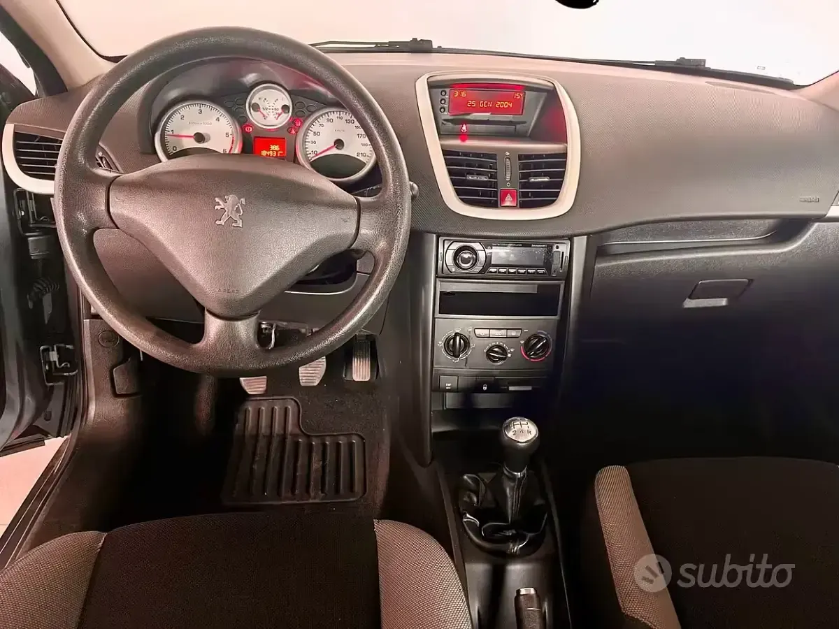 Usata Peugeot 207 90 CV (66 kW) 2008 Grigio Berlina