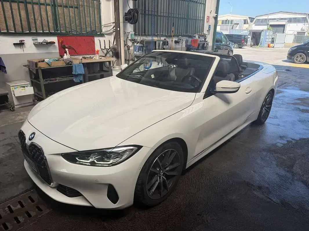 Usata BMW 420 Sport Line 184 CV (135 kW) 2023 Bianco Cabrio