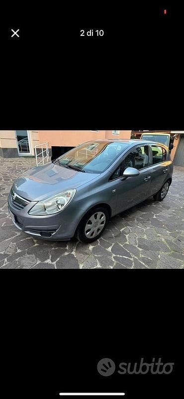 Usata Opel Corsa 80 CV (58 kW) 2009 Grigio Berlina