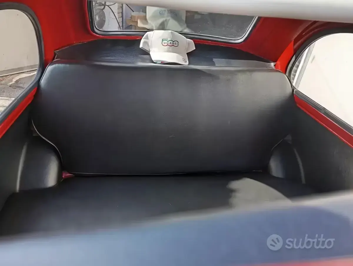 Usata Fiat 500 1960 Rosso Utilitaria
