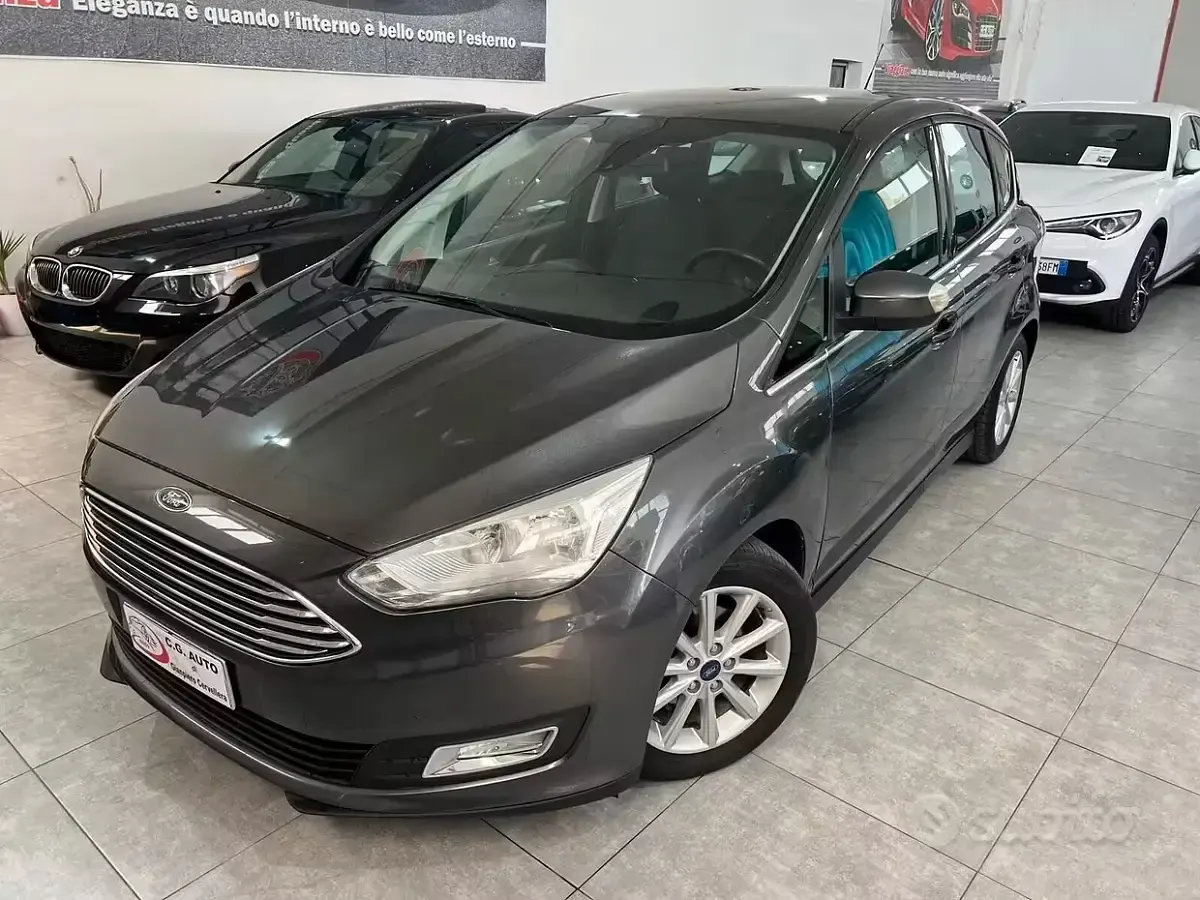 Usata Ford C-MAX Titanium 120 CV (88 kW) 2017 Grigio Monovolume