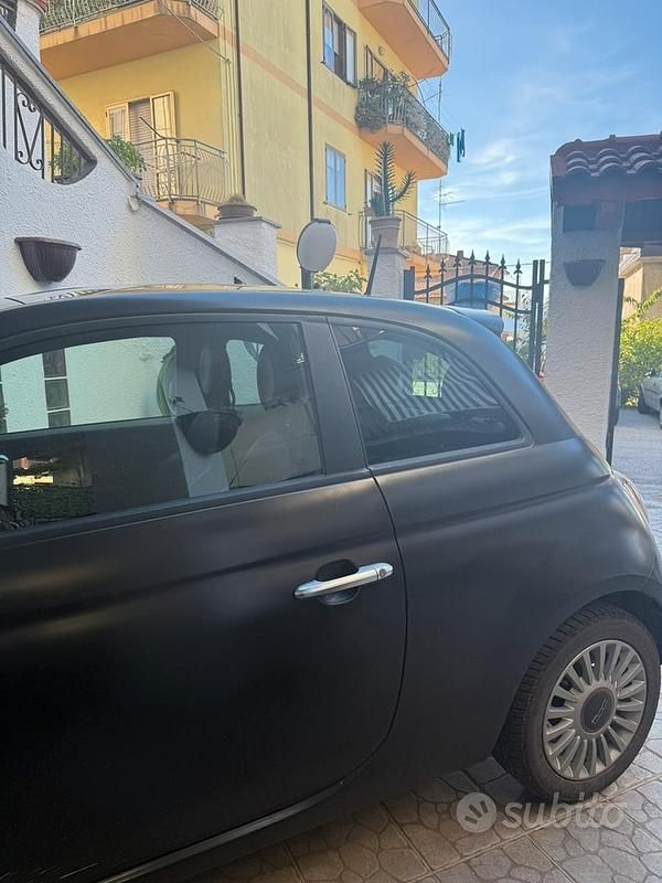 Usata Fiat 500 75 CV (55 kW) 2013 Nero Utilitaria