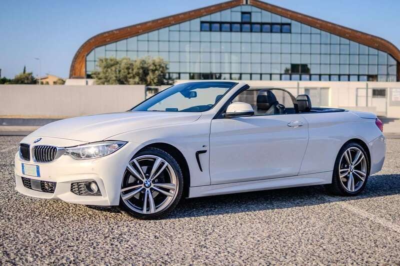 Usata BMW 420 M Sport 184 CV (135 kW) 2014 Bianco Cabrio