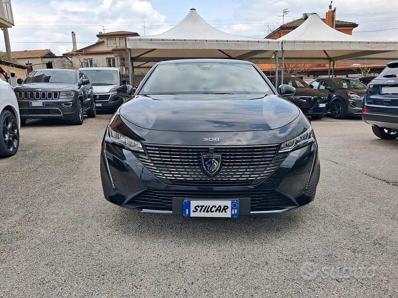 Usata Peugeot 308 Allure 131 CV (96 kW) 2023 Nero Berlina