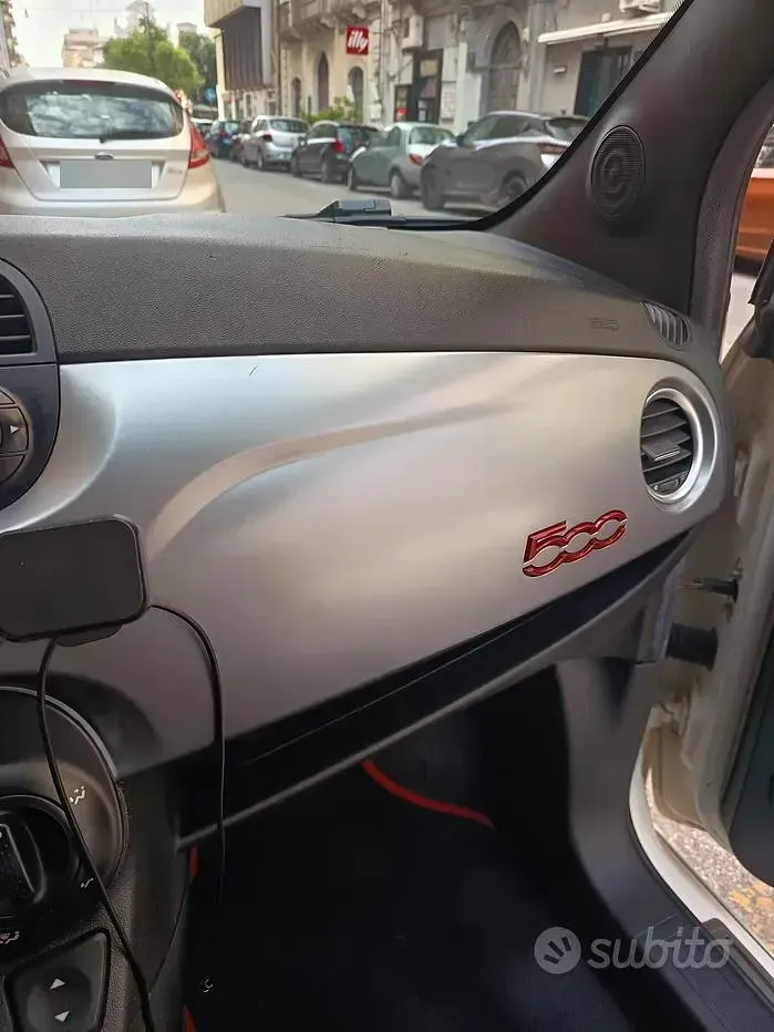 Usata Fiat 500S 95 CV (69 kW) 2014 Bianco Berlina