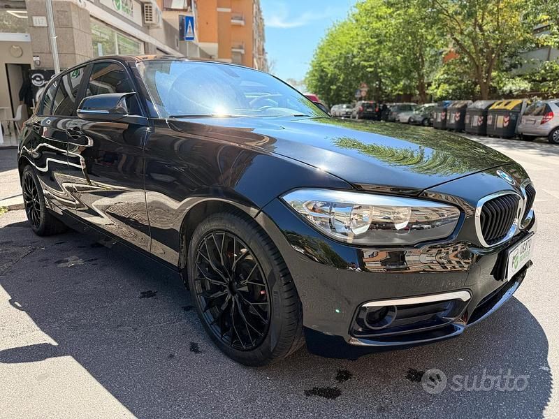Usata BMW 116 116 CV (85 kW) 2015 Nero Utilitaria