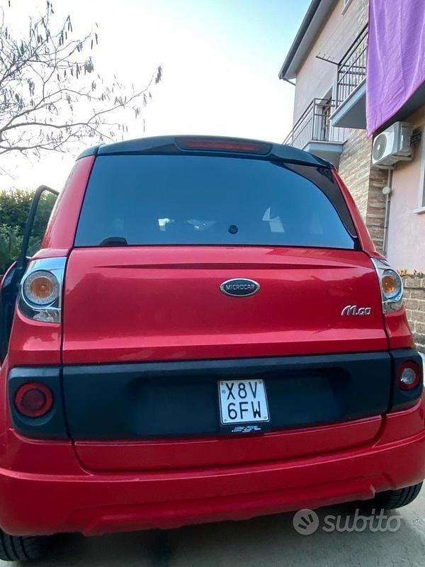 Usata Microcar M.Go 2016 Rosso Utilitaria