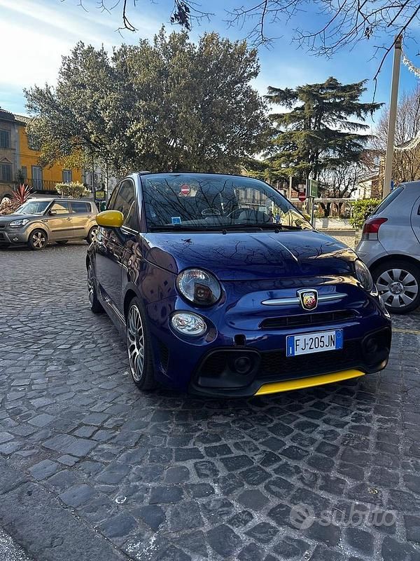 Usata Abarth 595 140 CV (102 kW) 2017 Blu Berlina
