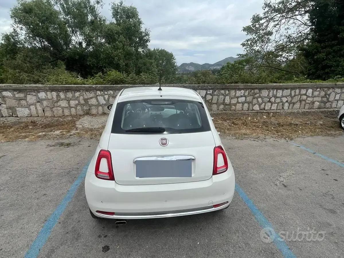Usata Fiat 500 Lounge 69 CV (50 kW) 2019 Bianco Berlina
