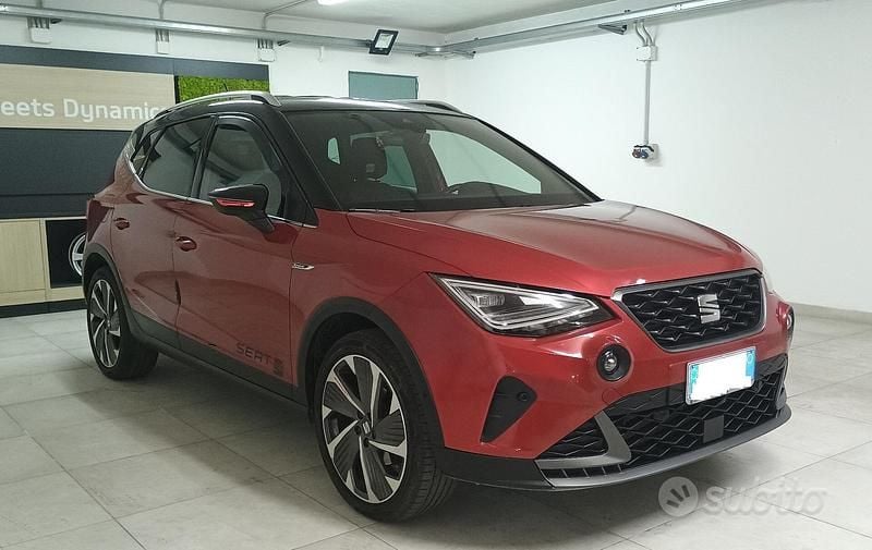 Usata Seat Arona FR 110 CV (80 kW) 2021 Rosso SUV