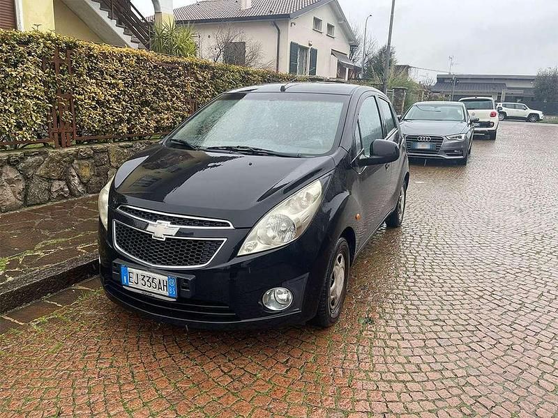 Usata Chevrolet Spark LS 68 CV (50 kW) 2011 Nero Utilitaria