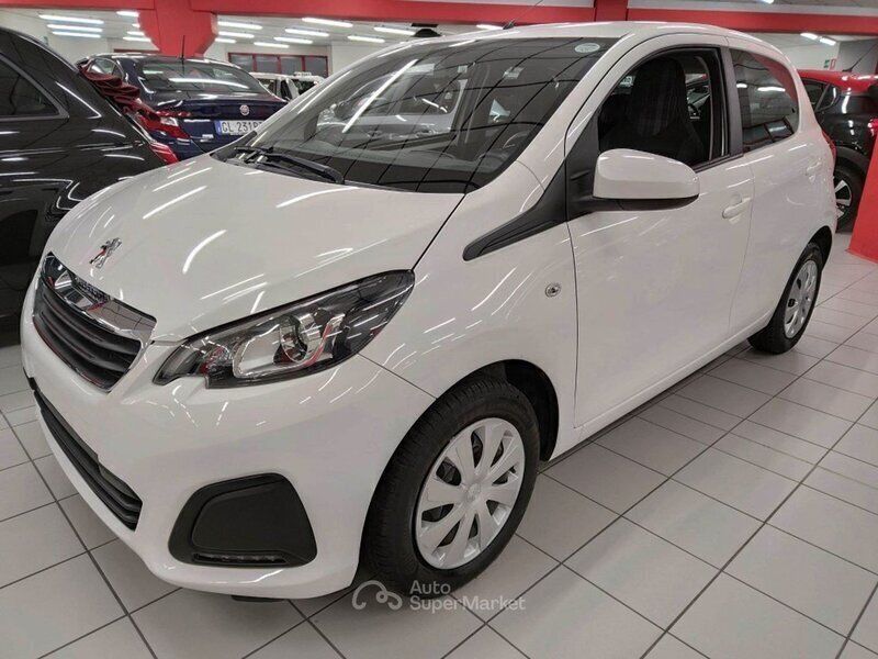 Bianco Usata 2020 Peugeot 108 Active Due volumi | 12.400 € (Molto cara) - Immagine 1/4