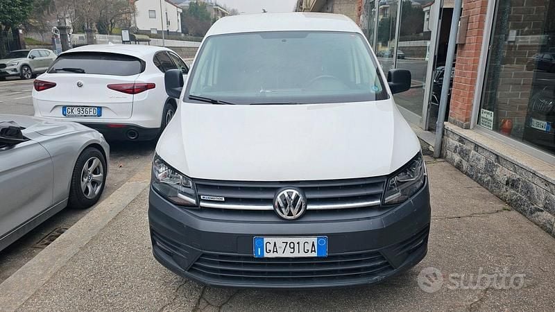 Usata VW Caddy Business 110 CV (80 kW) 2020 Bianco Monovolume