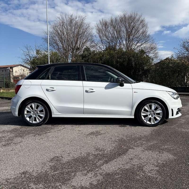 Usata Audi A1 S-Line 90 CV (66 kW) 2014 Bianco Utilitaria