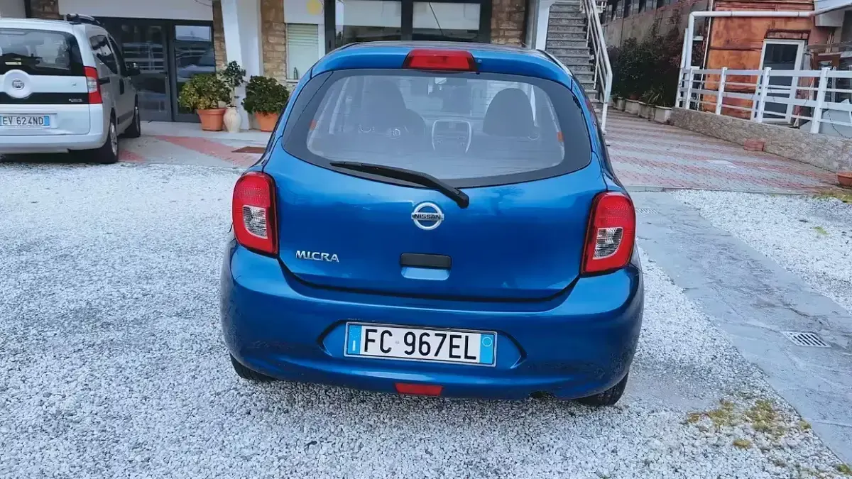 Usata Nissan Micra Acenta 80 CV (58 kW) 2016 Blu Utilitaria