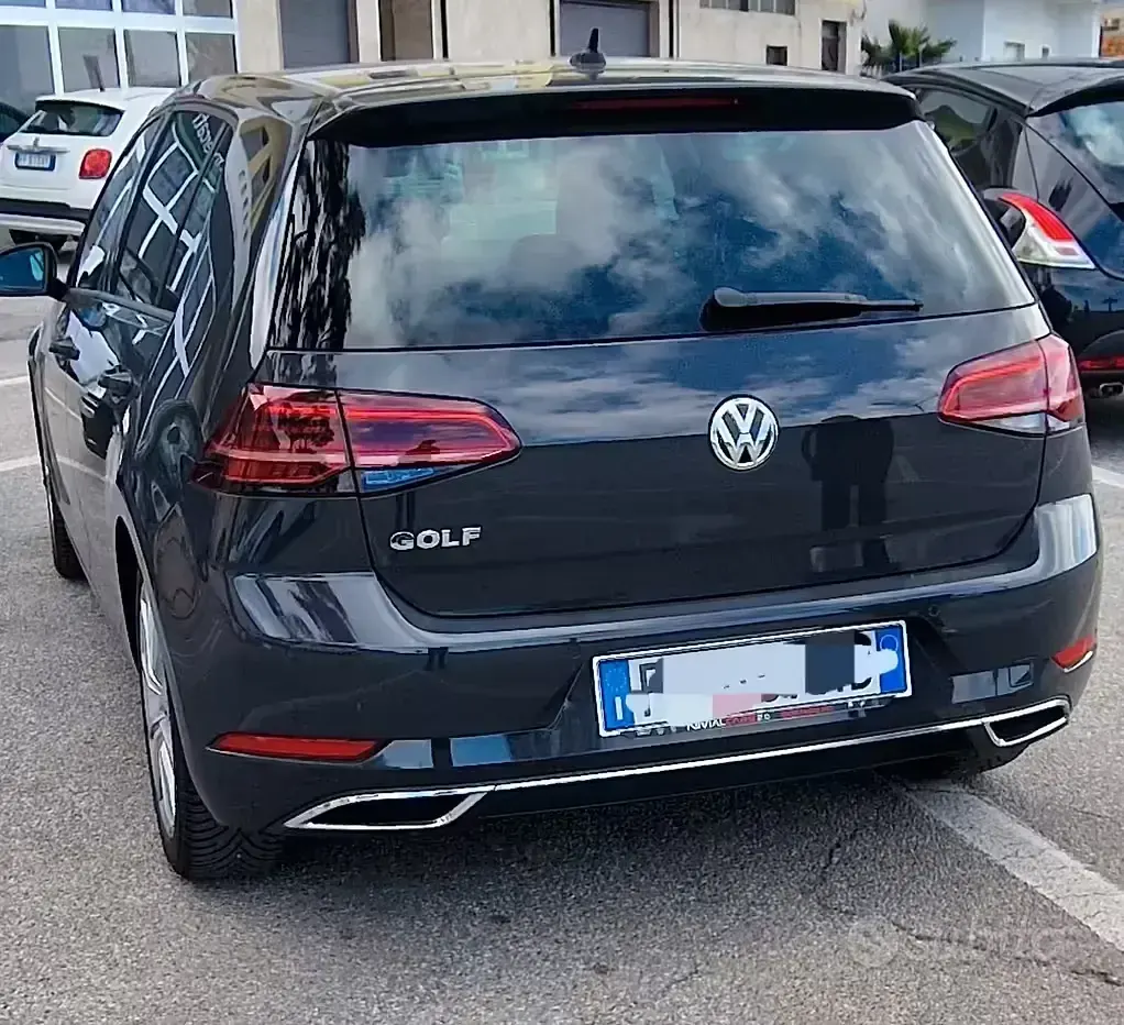 Usata VW Golf VII 150 CV (110 kW) 2019 Grigio Berlina