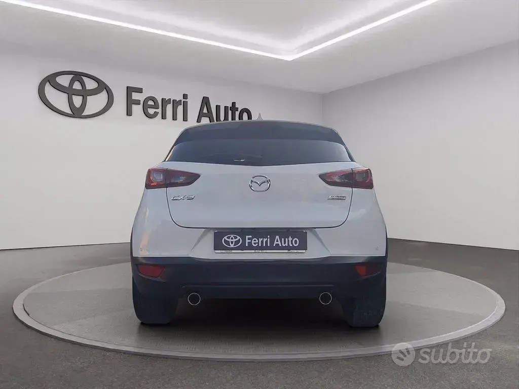 Usata Mazda CX-3 Exceed 105 CV (77 kW) 2016 Bianco SUV