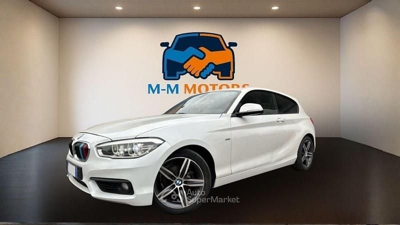 Usata BMW 116 Sport Line 116 CV (85 kW) 2016 Bianco Utilitaria