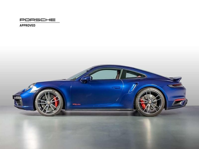 Usata Porsche 992 581 CV (427 kW) 2021 Blu genziana metallizzato Coupé