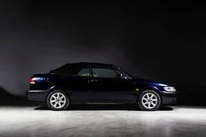 Usata Saab 9-3 Cabriolet 131 CV (96 kW) 1998 Blu Cabrio