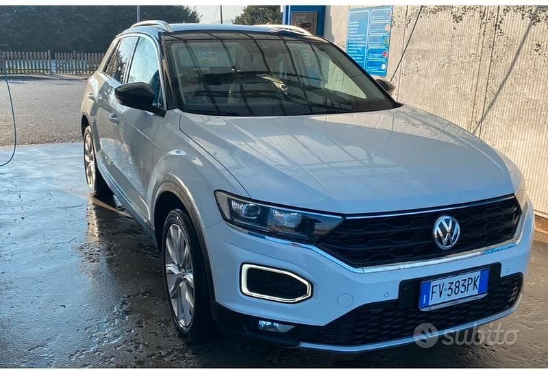 Usata VW T-Roc Advance 150 CV (110 kW) 2019 Bianco SUV