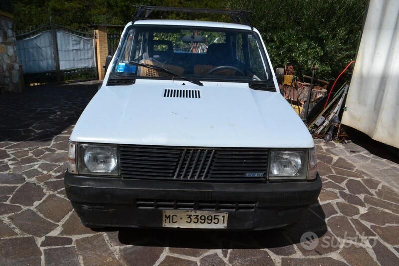 Usata Fiat Panda 34 CV (25 kW) 1991 Bianco Utilitaria