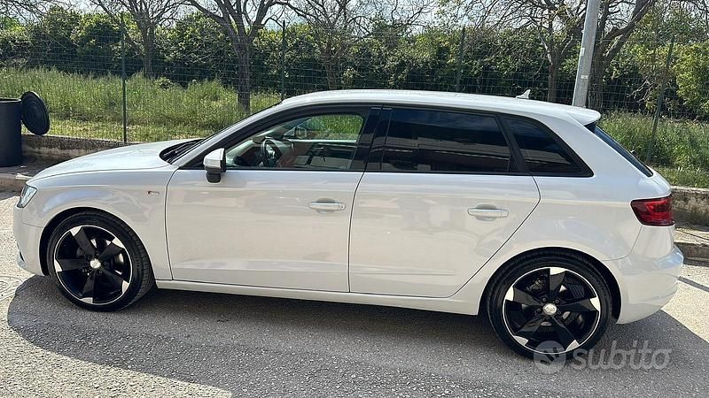Usata Audi A3 116 CV (85 kW) 2016 Bianco Berlina