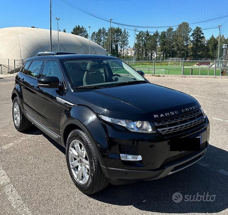 Usata Land Rover Range Rover evoque 2012 Nero SUV